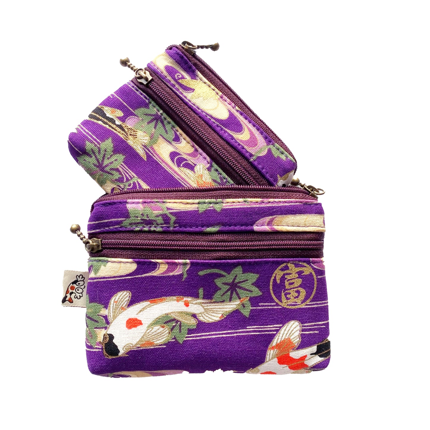 Goldfish Dream Purple - Parent & Child Purse