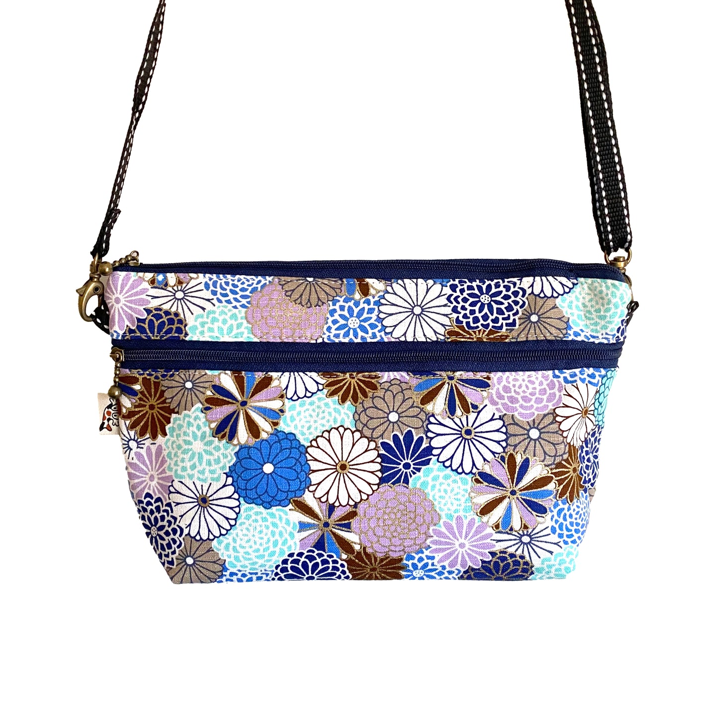 Blue Blossom - Crossbody Plus