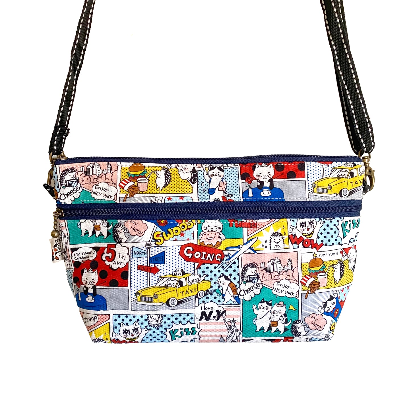 Cat Comic Book - Crossbody Plus