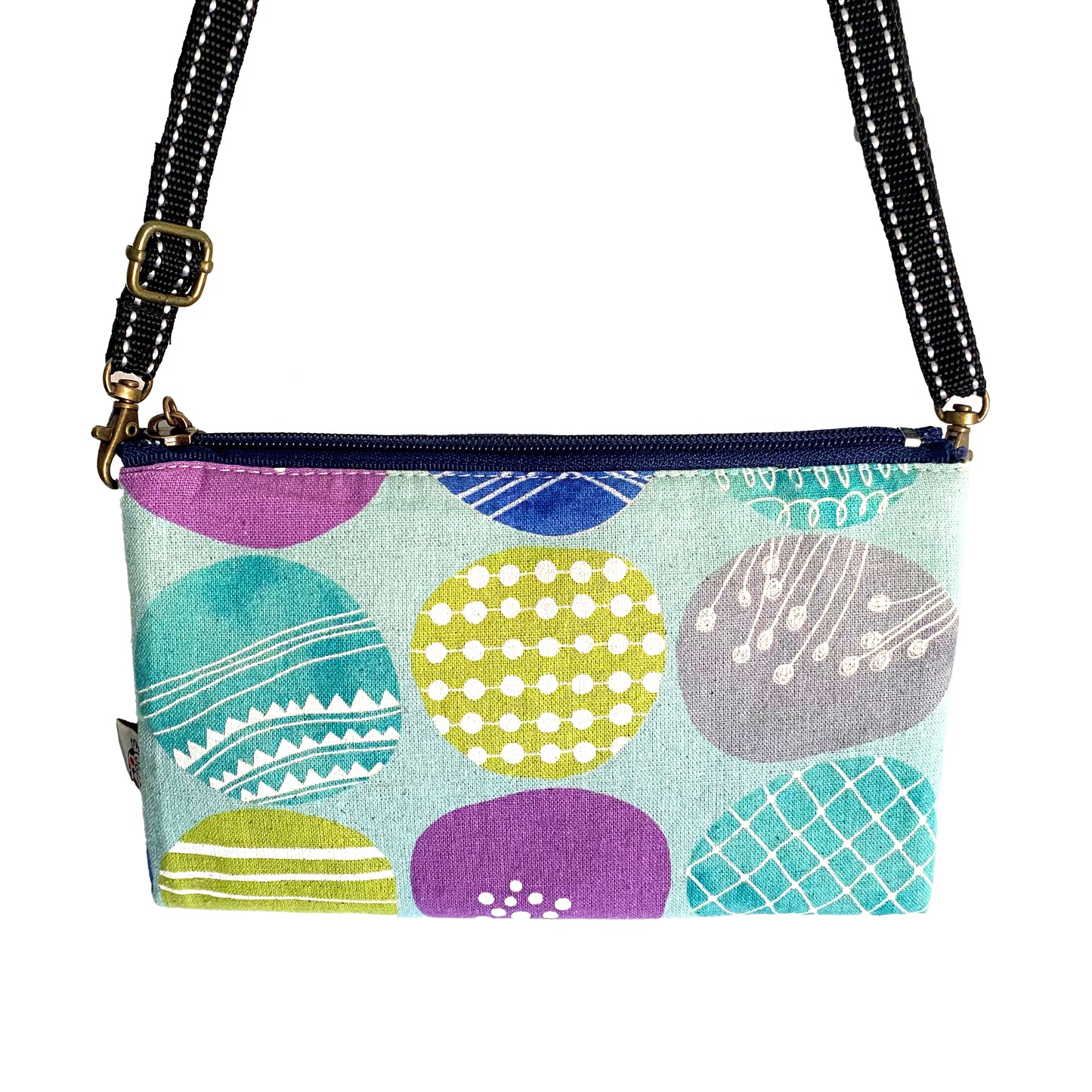 Circle Dance Blue - Crossbody