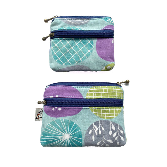 Circle Dance Blue - Parent & Child Purse