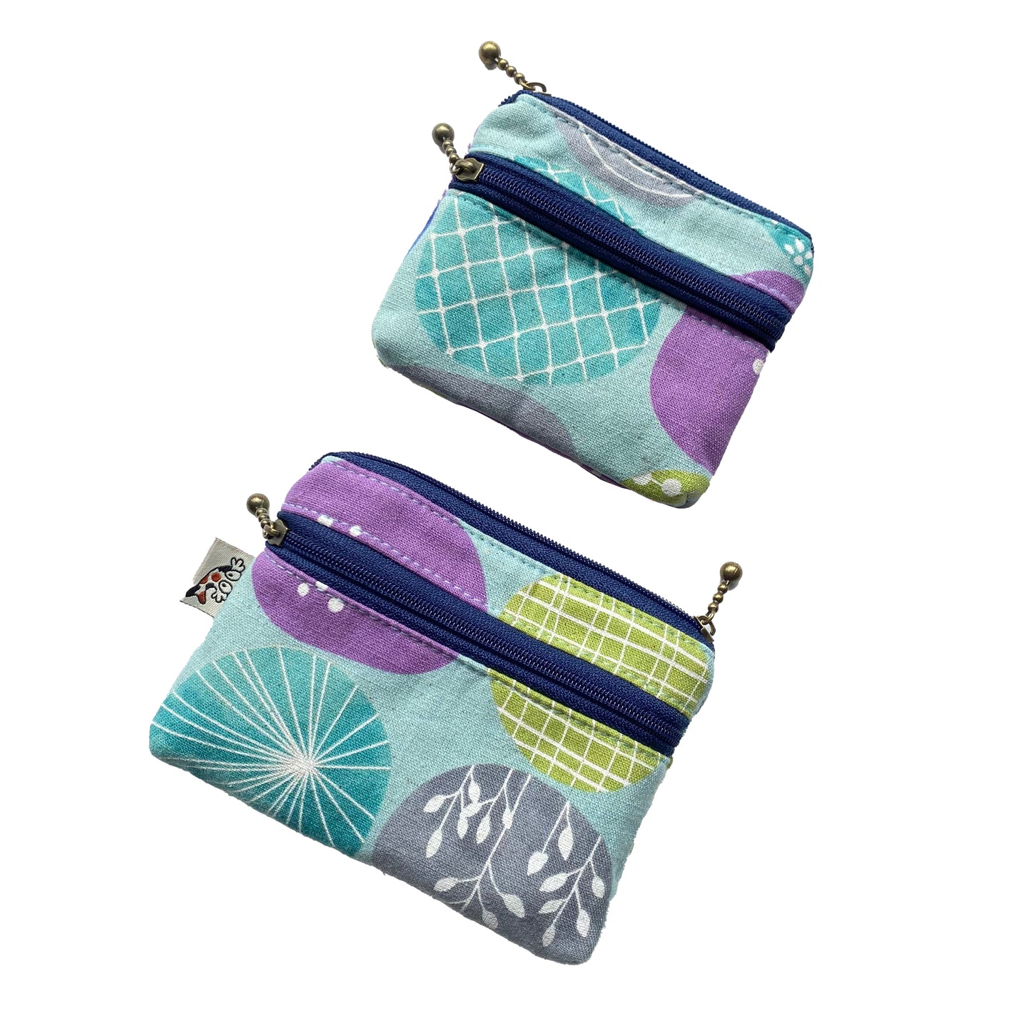 Circle Dance Blue - Parent & Child Purse