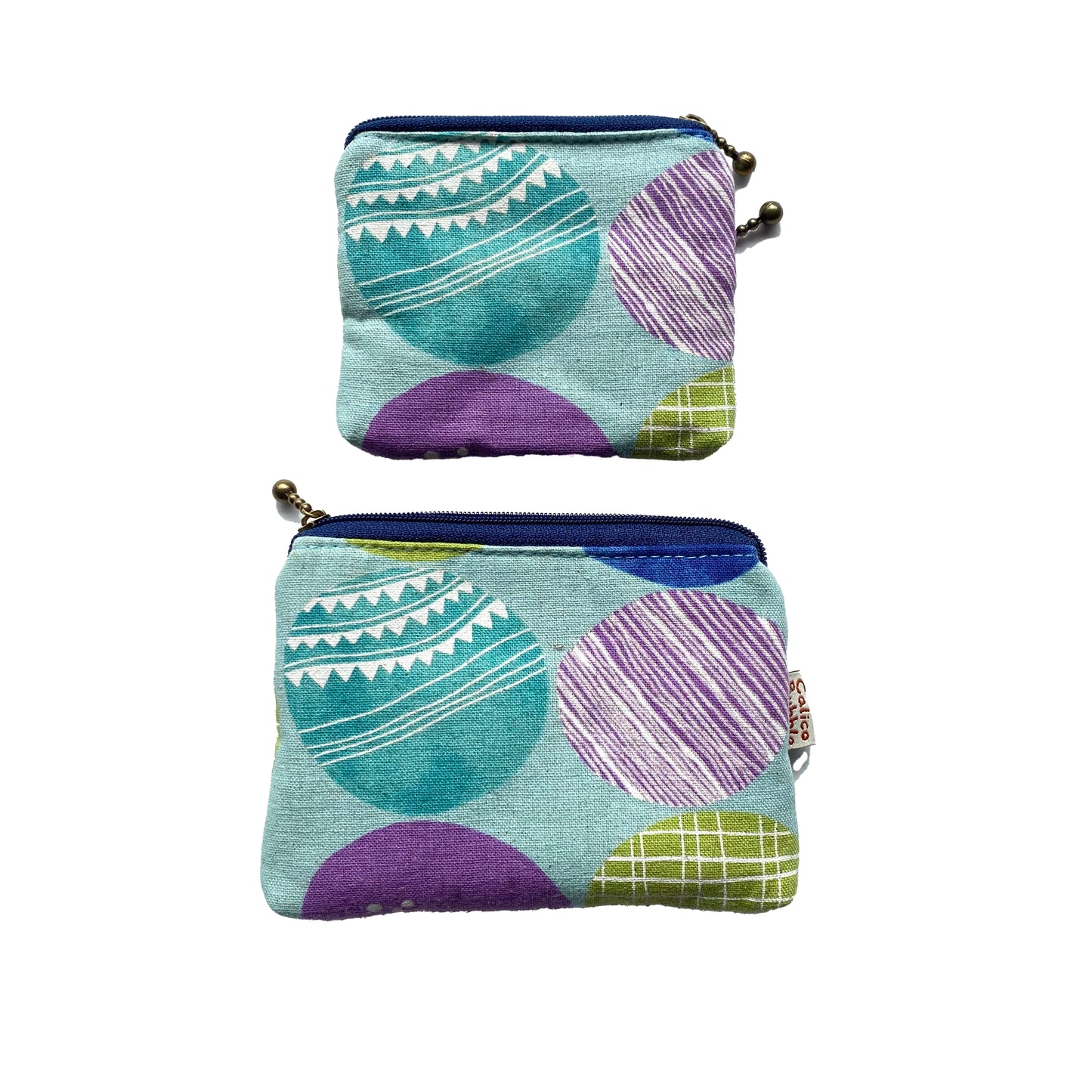 Circle Dance Blue - Parent & Child Purse