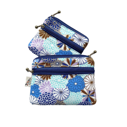 Blue Blossom - Parent & Child Purse