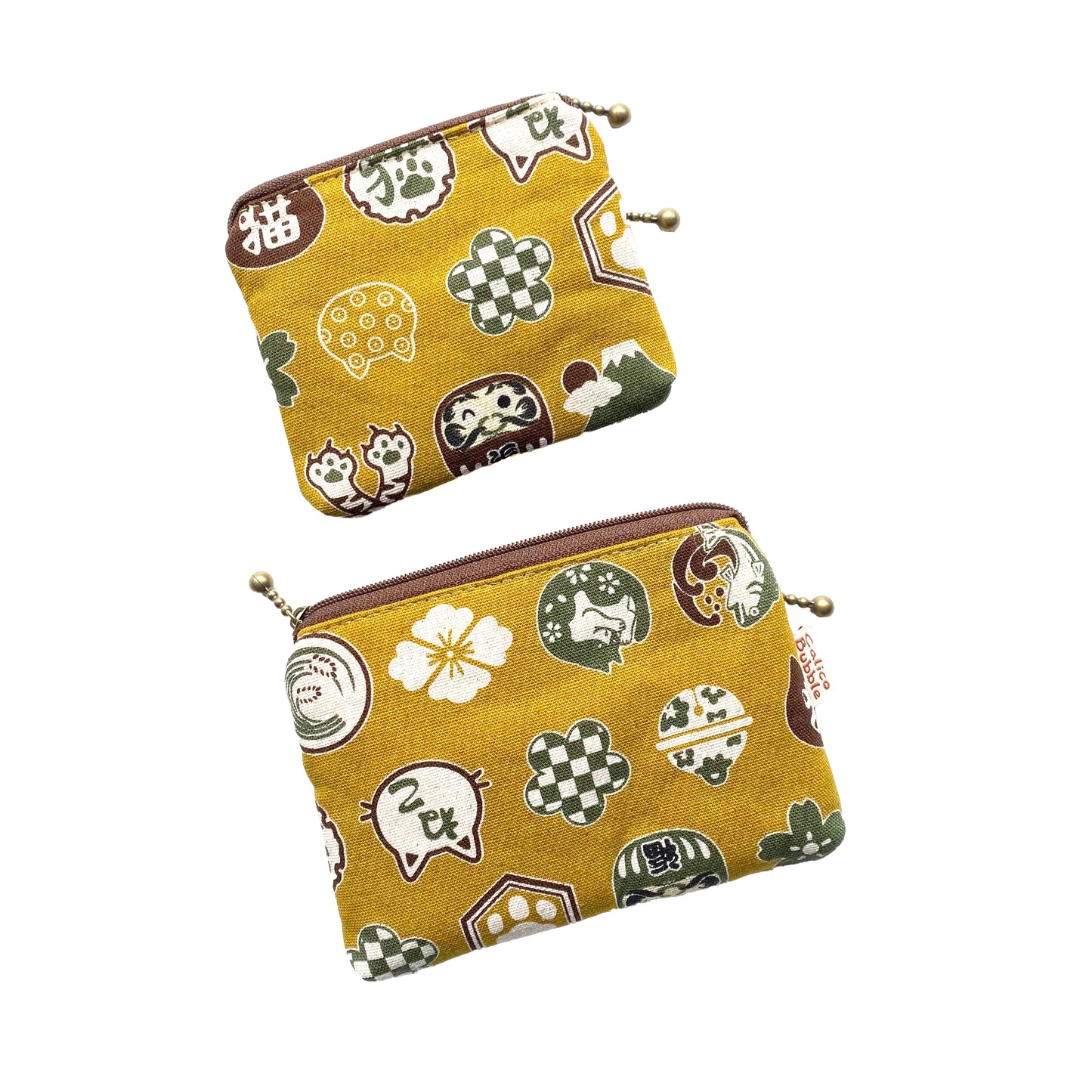 Neko Festival Yellow- Parent & Child Purse