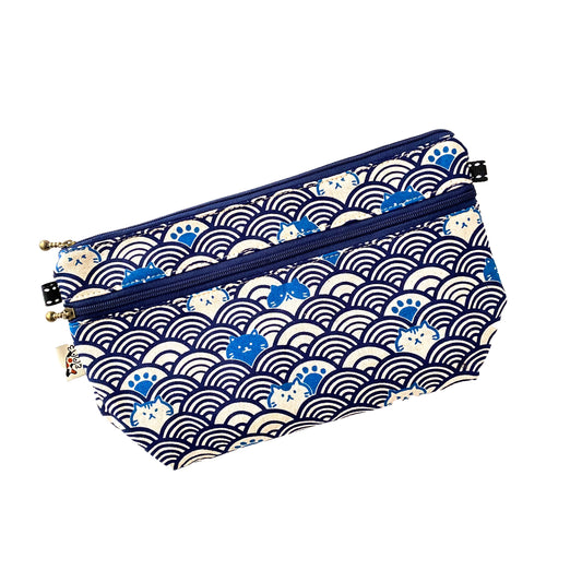 Cat Wave Blue - Crossbody Plus