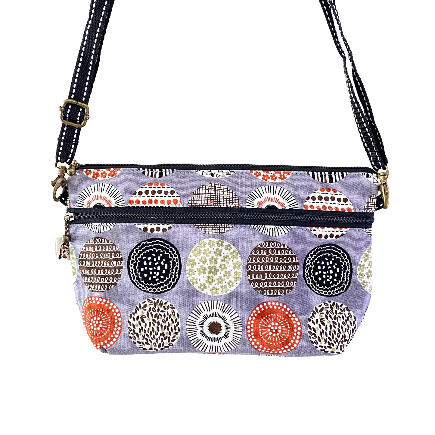 Circle Dance Grey - Crossbody Plus