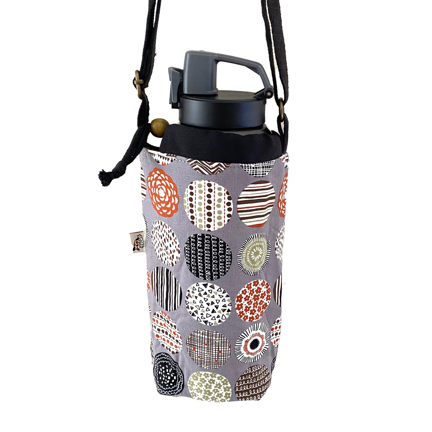 Circle Dance Grey - Bottle Holder