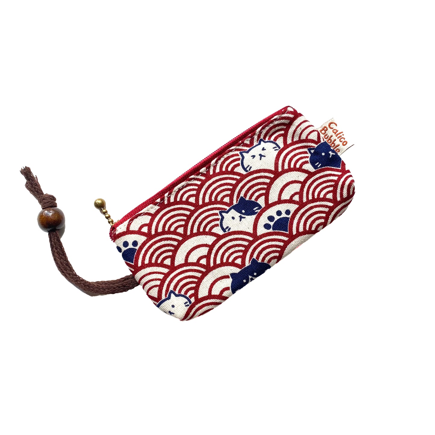 Cat wave Red - Key Holder