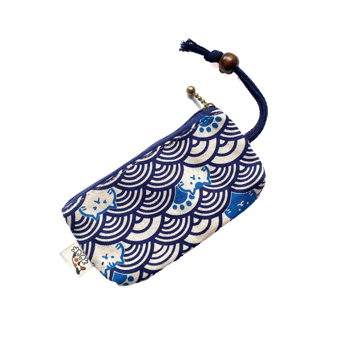Cat wave Blue - Key Holder
