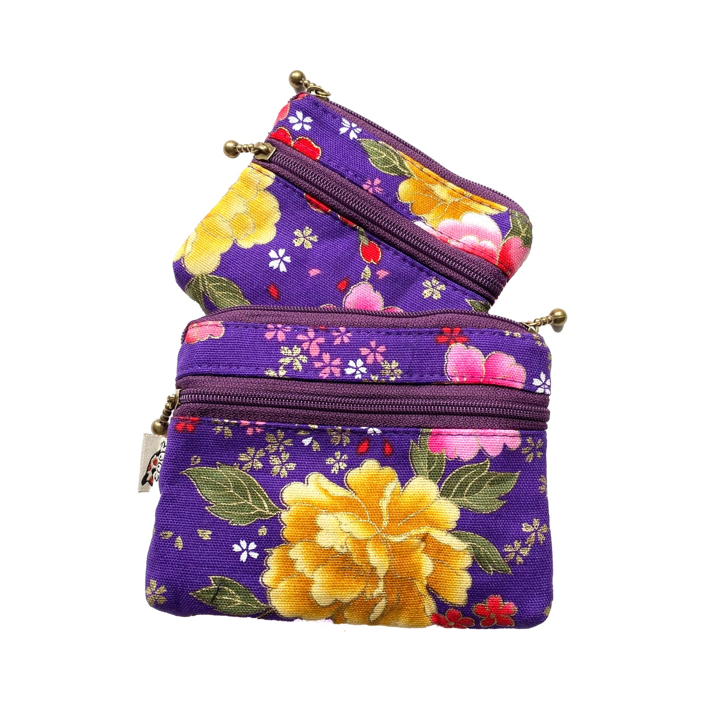 Floral Fantasy Purple - Parent & Child Purse