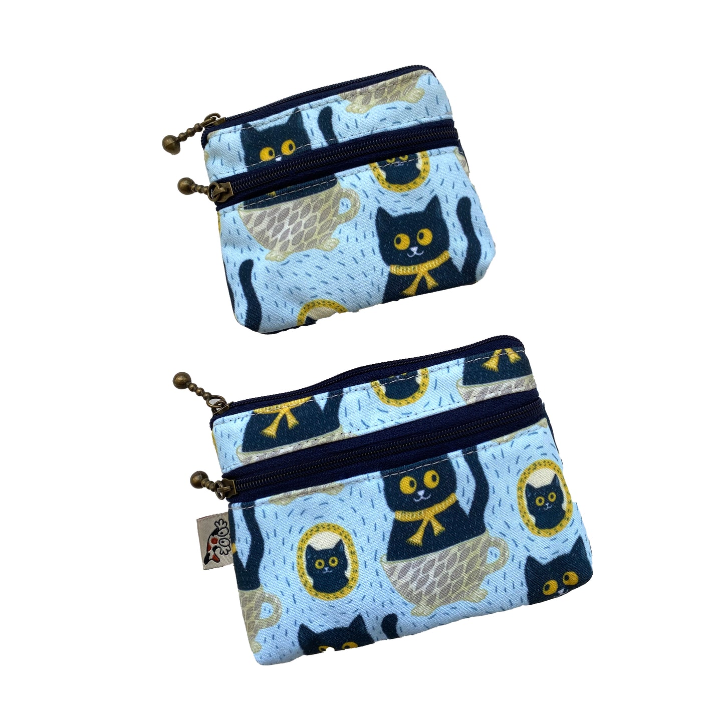 Coffee Cup Cat- Parent & Child Purse