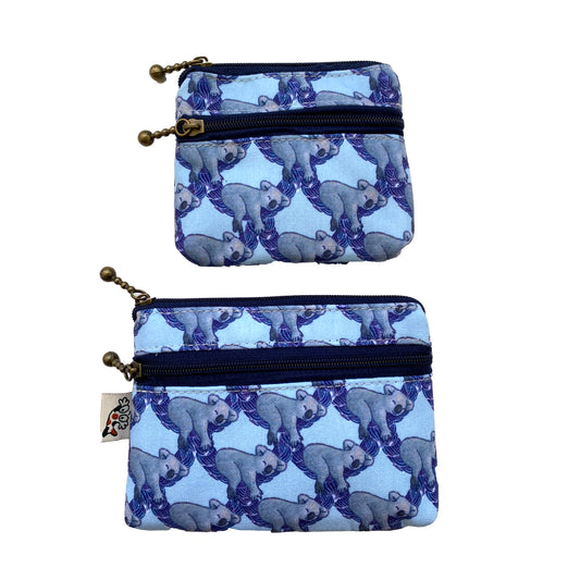 Koala Blue - Parent & Child Purse