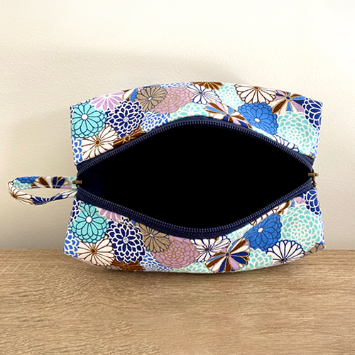 Blue Blossom - Everything Pouch