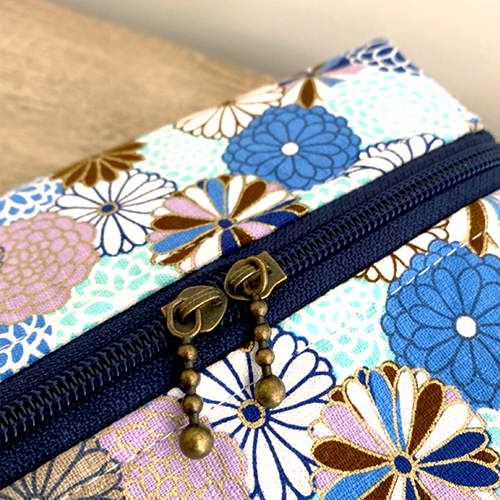 Blue Blossom - Everything Pouch