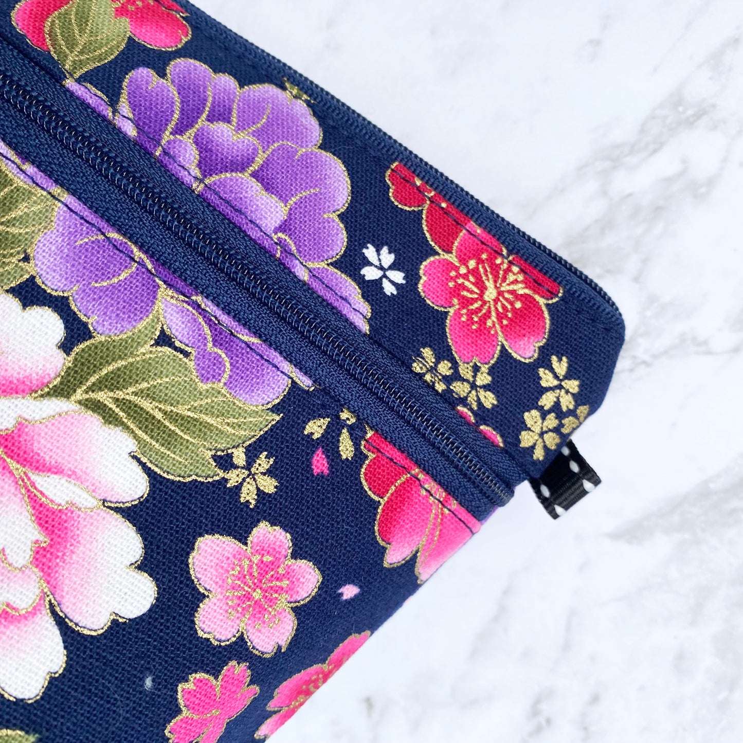 Floral Fantasy Blue- Crossbody Plus