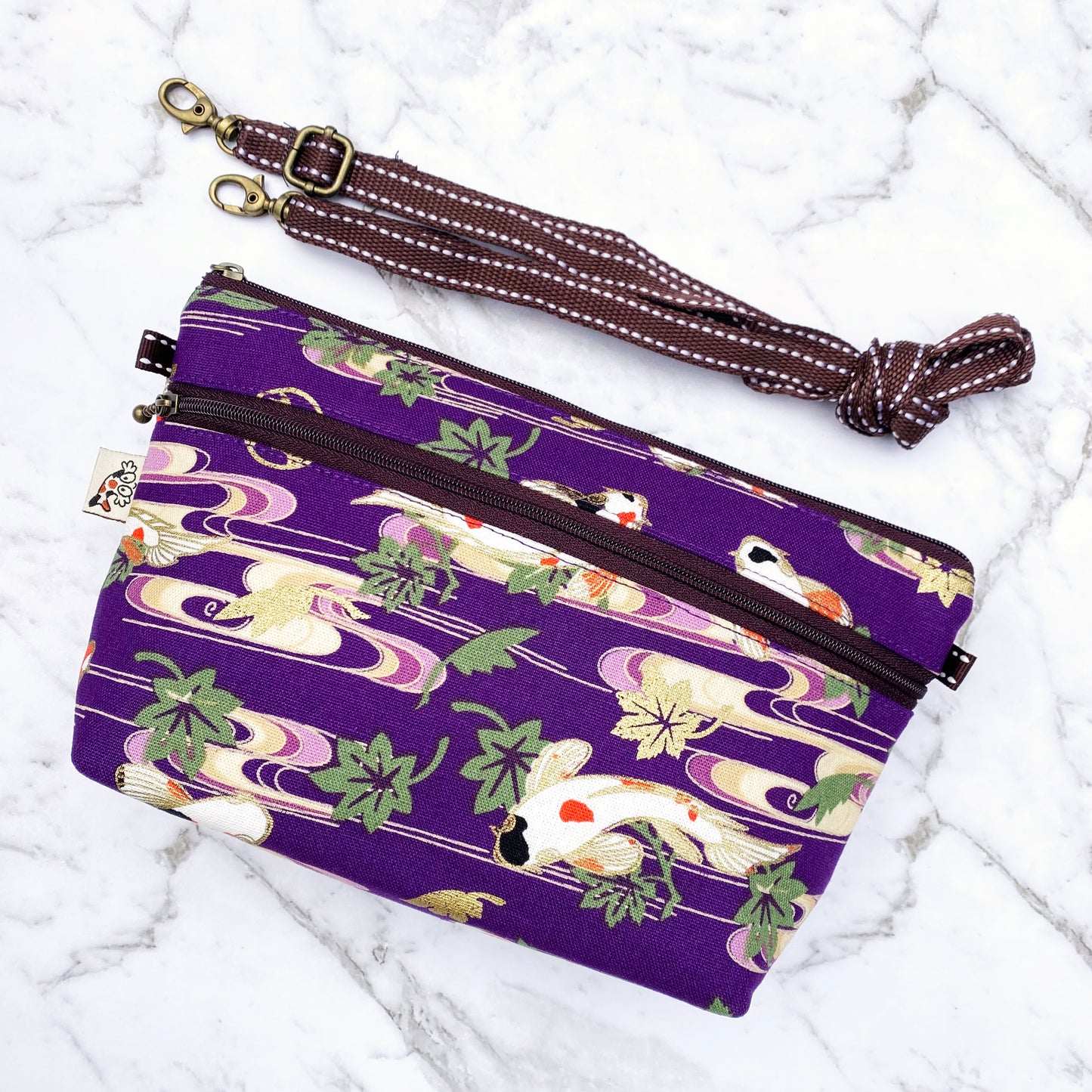 Goldfish Dream Purple - Crossbody Plus