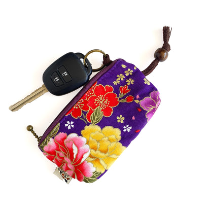 Floral Fantasy Purple - Key Holder