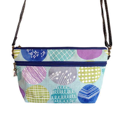 Circle Dance Blue - Crossbody Plus