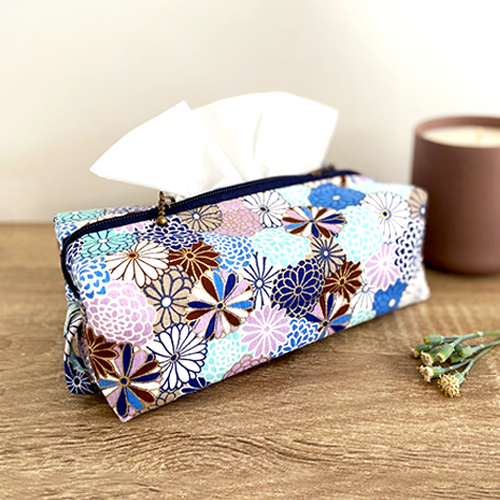 Blue Blossom - Everything Pouch